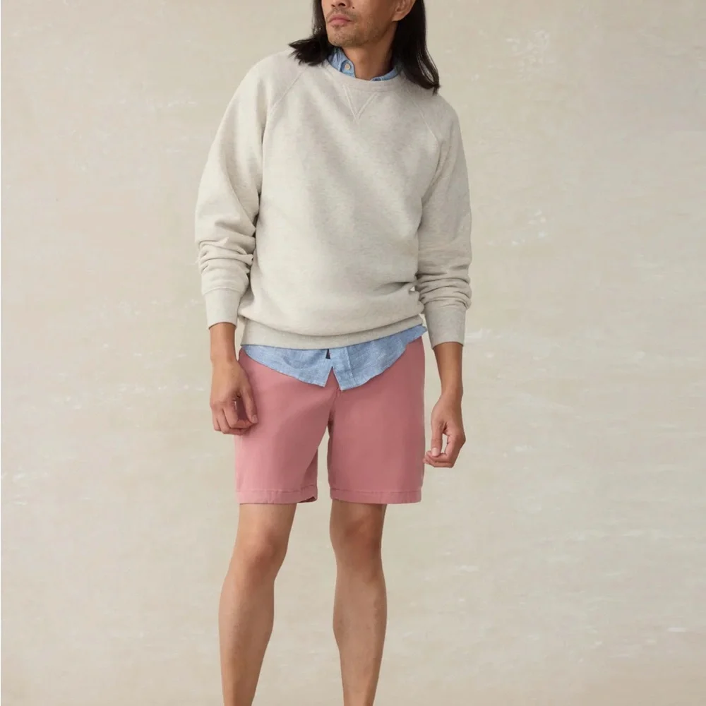 Faherty Coastline Chino Short Size 35